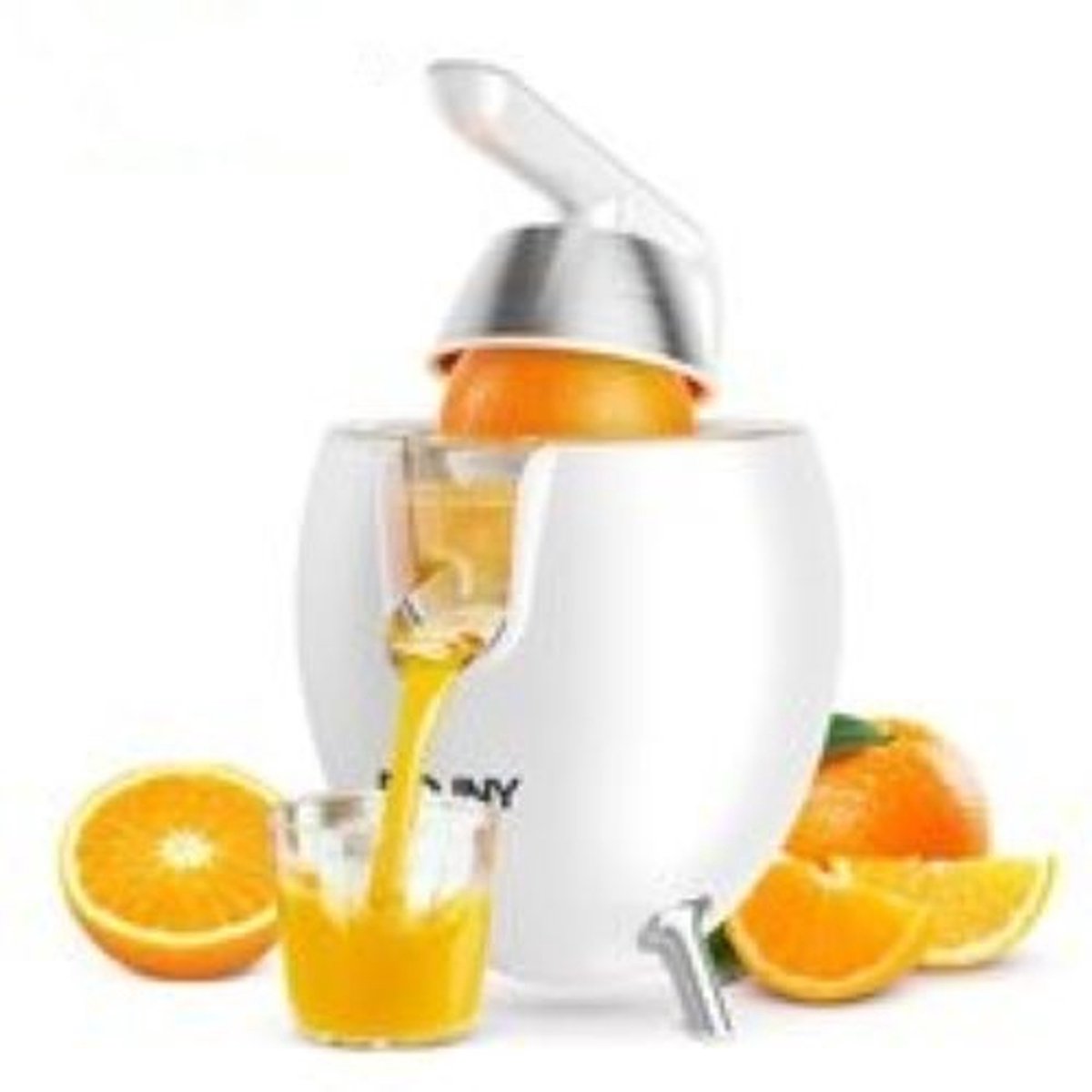 Questyr - elektrische citruspers - sinaasappelsapcentrifuge - grote capaciteit - 850 W