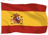 Spaanse Vlag - Vlag van Spanje - 150/90CM - La Rojigualda - Spanje - Landenvlag - WK - EK - Polyester - CHPN