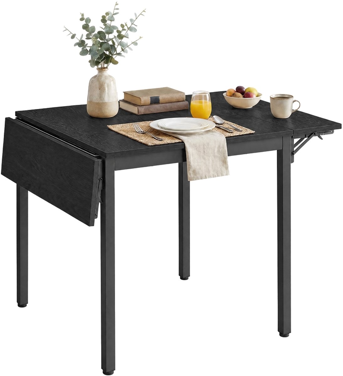 VASAGLE - Eettafel - Voor 2-4 Personen - Geschikt voor Kleine Ruimtes