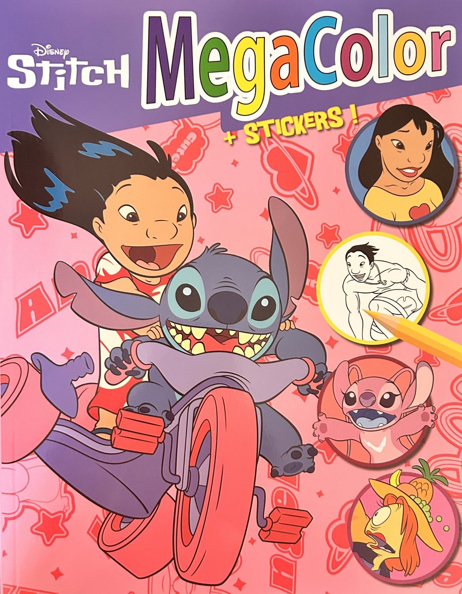 Stitch MegaColor + stickers