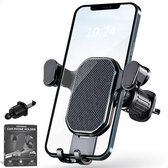 Boncy® Premium Telefoonhouders Auto Gravity - GSM Houder voor Ventilatierooster - Universele Telefoonhouder Voor Ventilatie Luchtrooster - Mobiel Houder - Phone Holder Car Accessoires