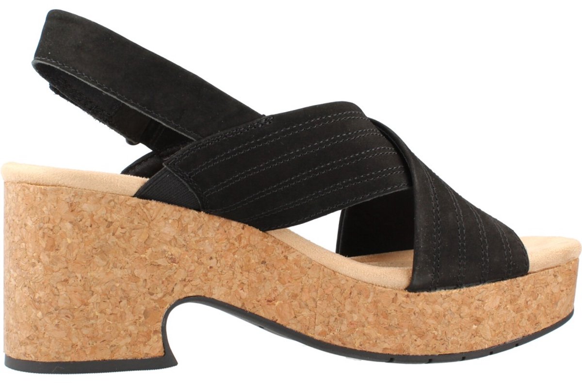 CLARKS NERISA WEST Zwart 39,5 EU