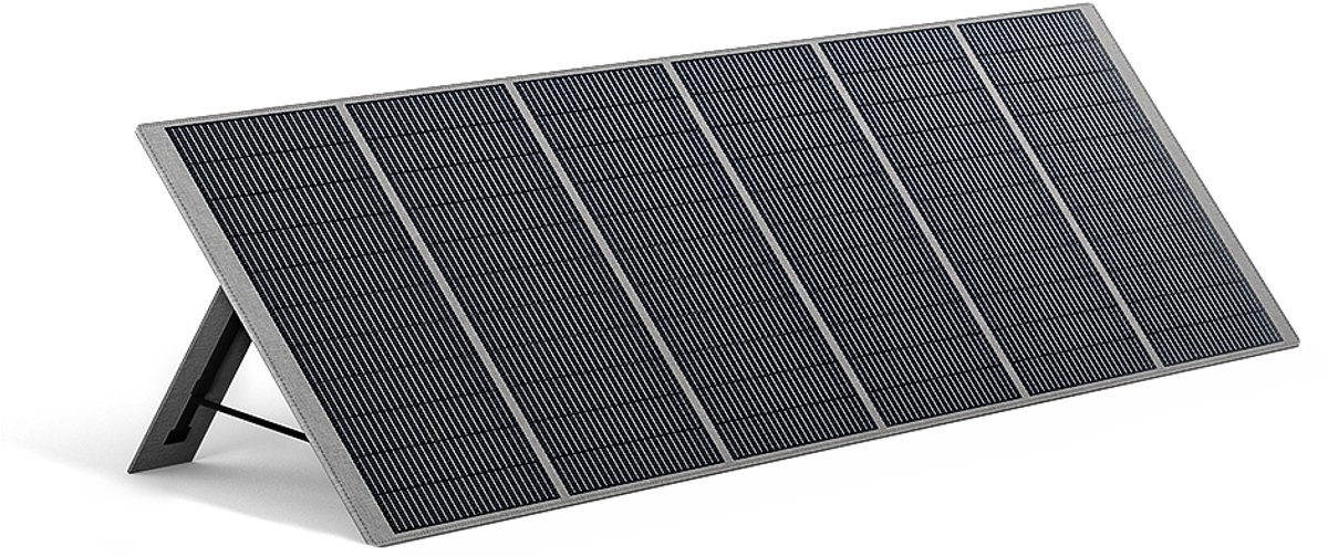AFERIY AF-S400 Opvouwbaar Zonnepaneel 400W - Monokristallijn - ETFE - IP65 - Voor Camping Camper Boot Power Station - 280x82x6,4cm - 1 Stuk - Zwart