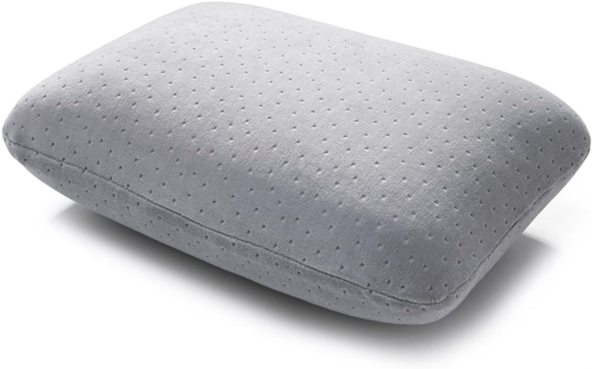 Nekkussen - Nekkussen vliegtuig - Nekkussen memory foam- Compact kampeerkussen - Lichtgewicht draagbaar - Afneembare hoes - Ideaal voor reizen - slapen - kamperen - dutjes en nek- lendensteun - Lichtgrijs