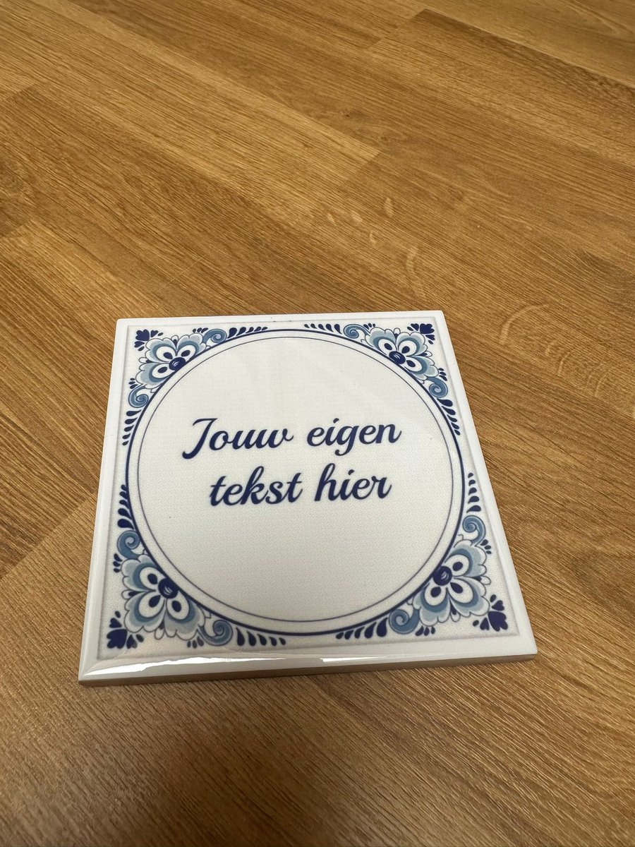 Tegel-Eigen ontwerp- Eigen idee