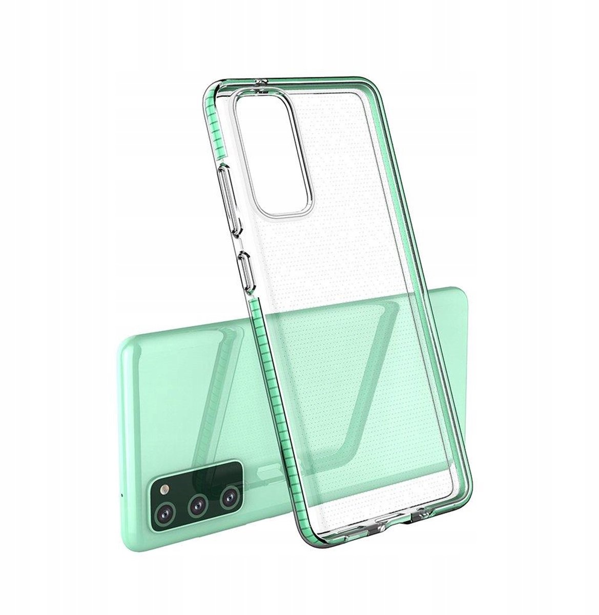 Hurtel Spring Case Met Frame Voor Samsung Galaxy S21 5G Gesloten Bescherming