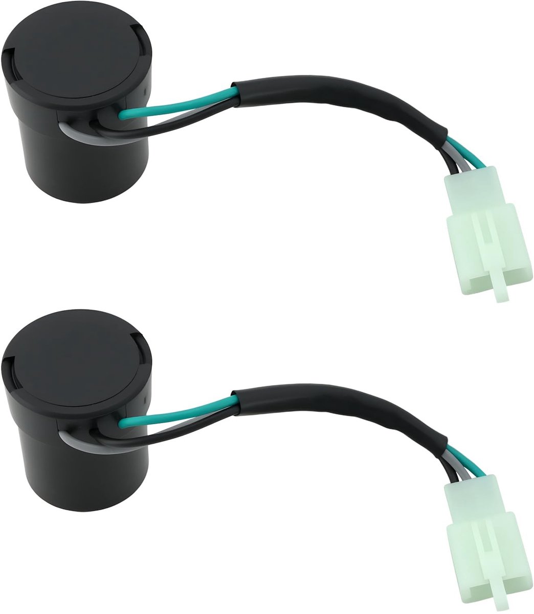 Dailygoods - 2 Stuks 3-Pin Elektrische Scooter Flasher Relais 48V-60V