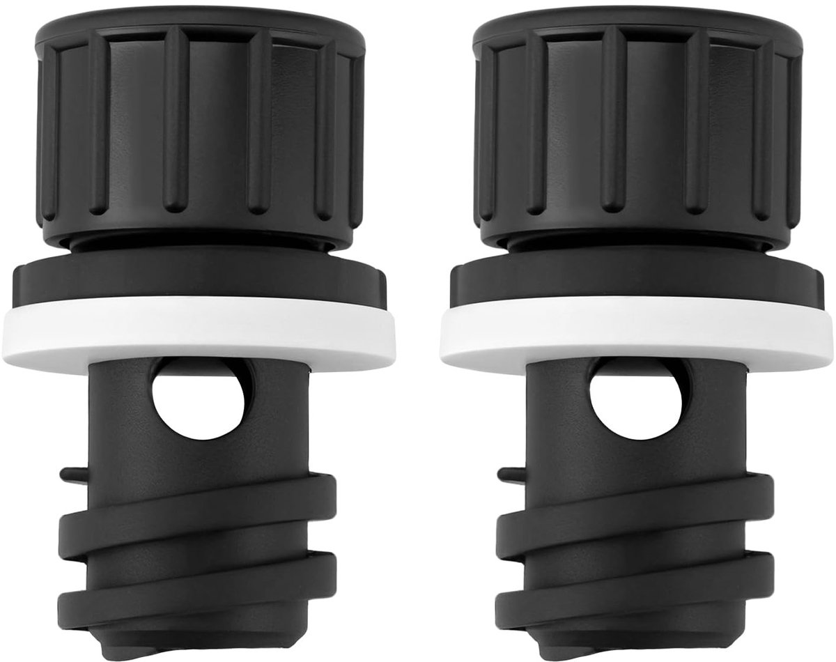 Dailygoods - 2 Stuks Afvoerplug Vervanging voor Koelers
