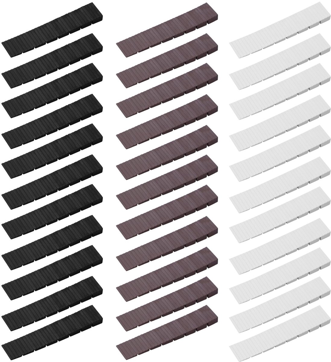 Dailygoods - Set van 33 Verstelbare Meubelwiggen voor Nivellering