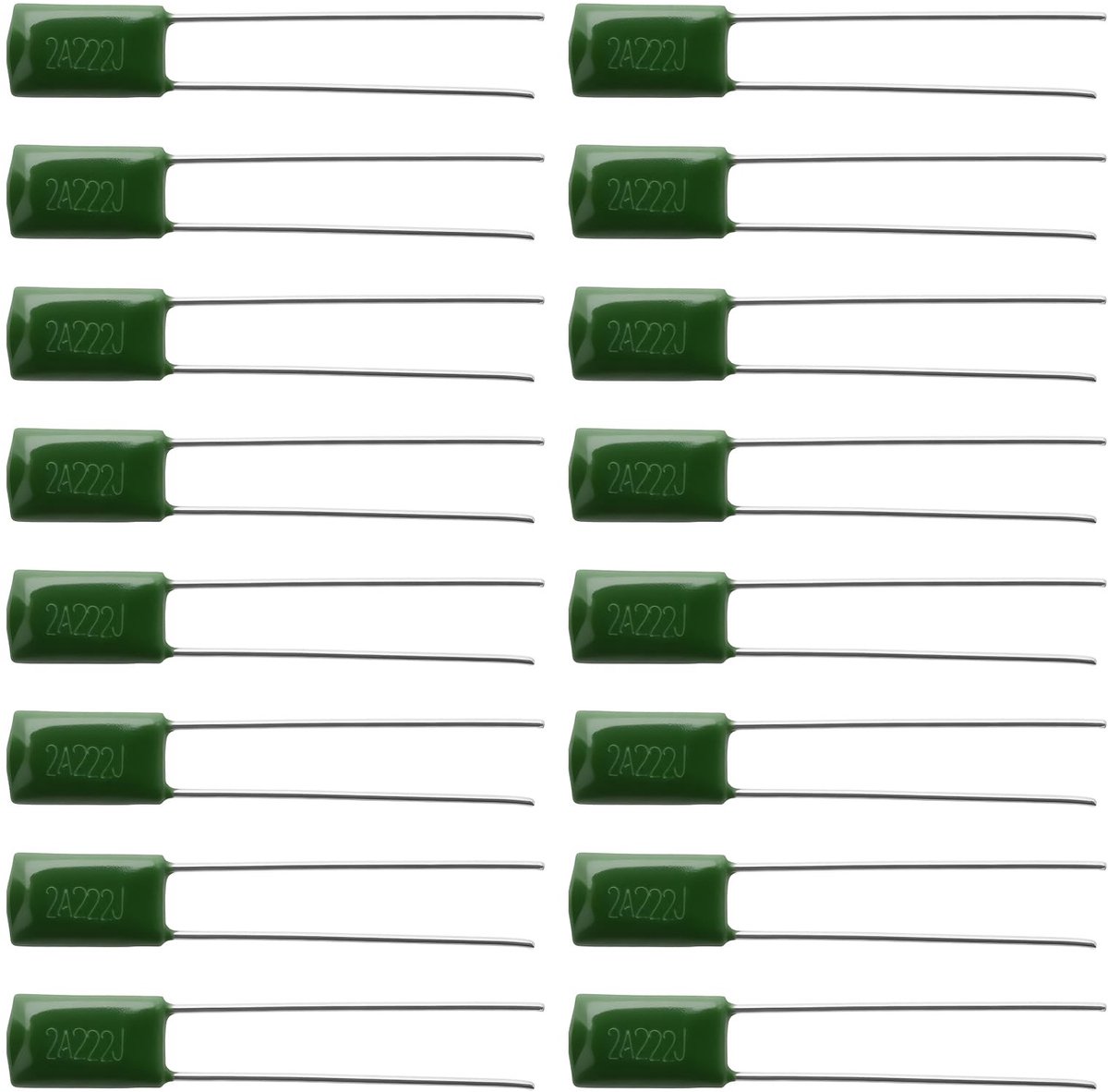 Dailygoods - 100 Stuks 2.2nF Gitaar Tone Bleed Condensatoren