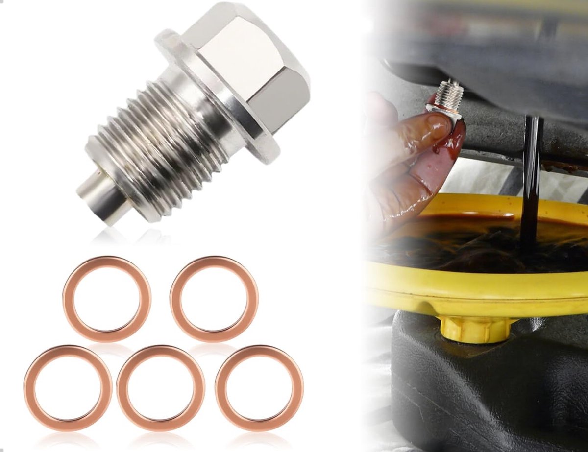 Dailygoods - Magnetische Afdichtingsschroef voor Olieopvang