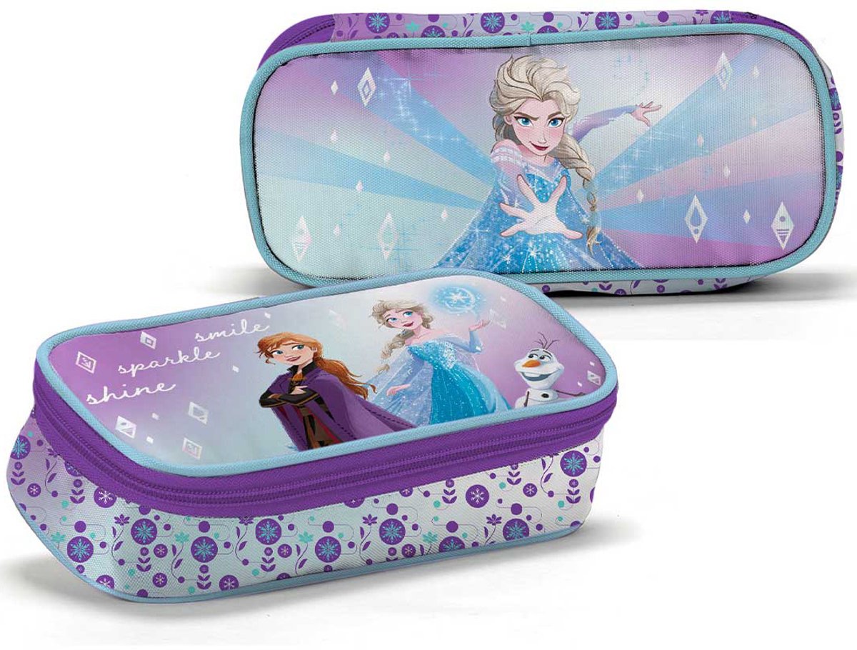 Disney Frozen Etui Shine Ice - 22 x 5 x 9 cm - Polyester