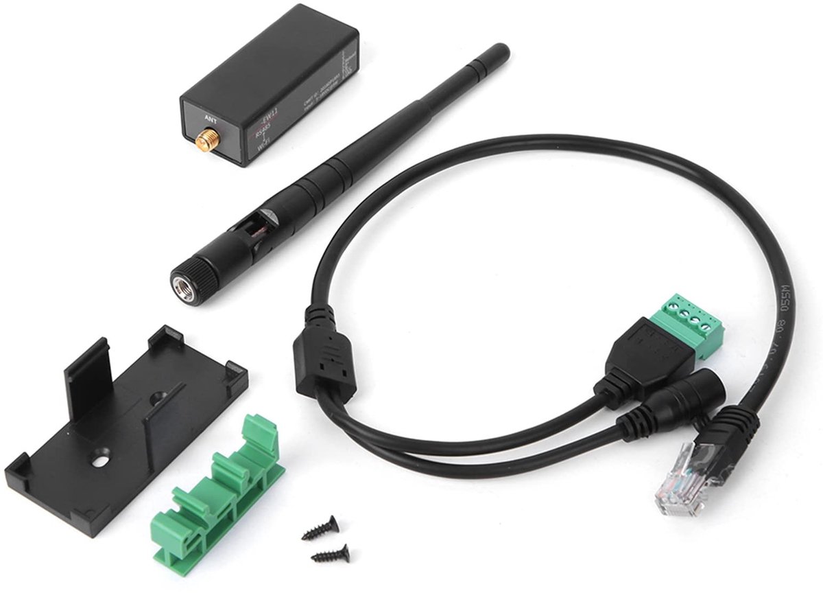 Dailygoods - Innovra - WiFi Seriële Server met Externe Antenne en RJ45 Interface