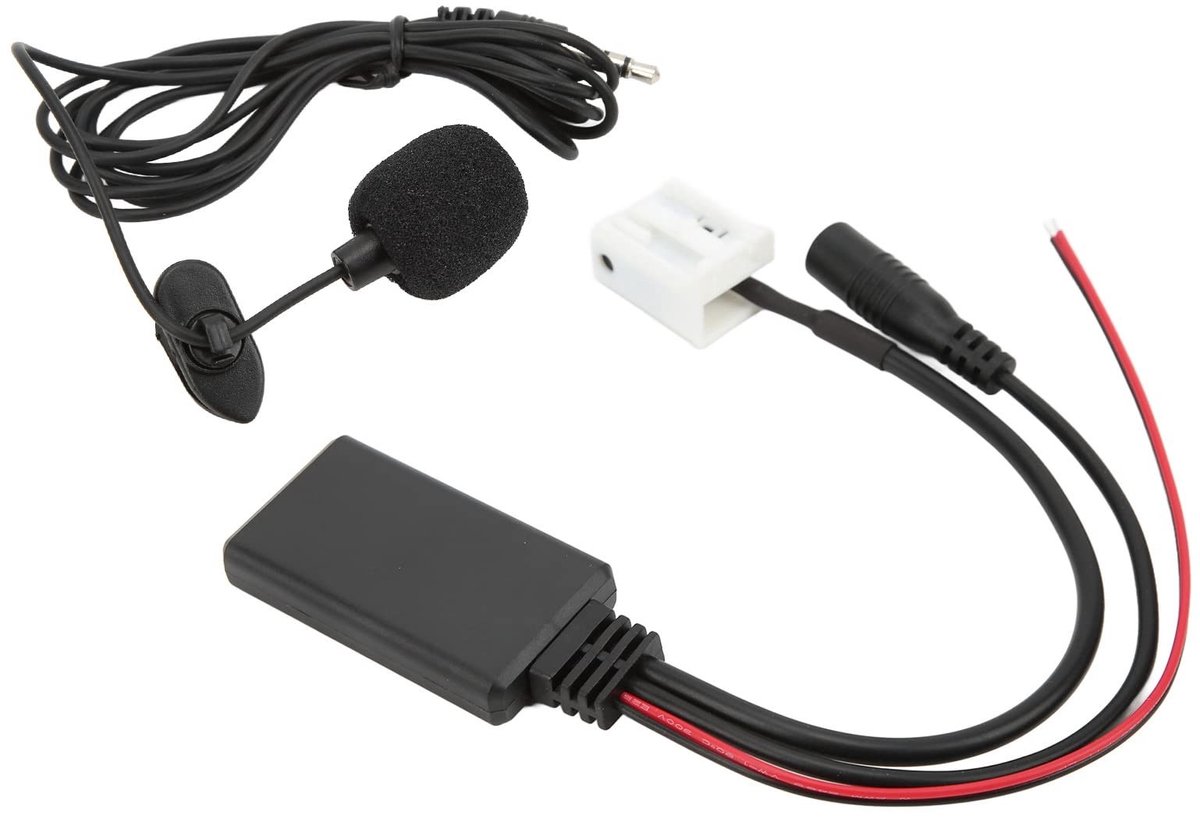 Dailygoods - 12Pin Auto Radio Bluetooth Muziek Aux Kabel Adapter