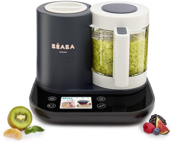 Beaba Babycook Babyvoeding bereiding Smart Donkergrijs