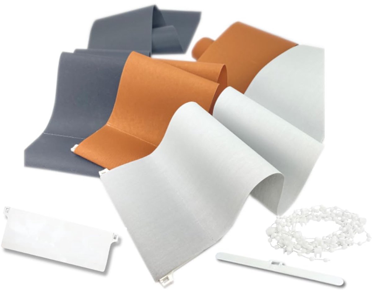 time4blinds - Verticale Jaloezie Vervangingslamellen - Set bestaat uit 1 lamel, gewicht, h