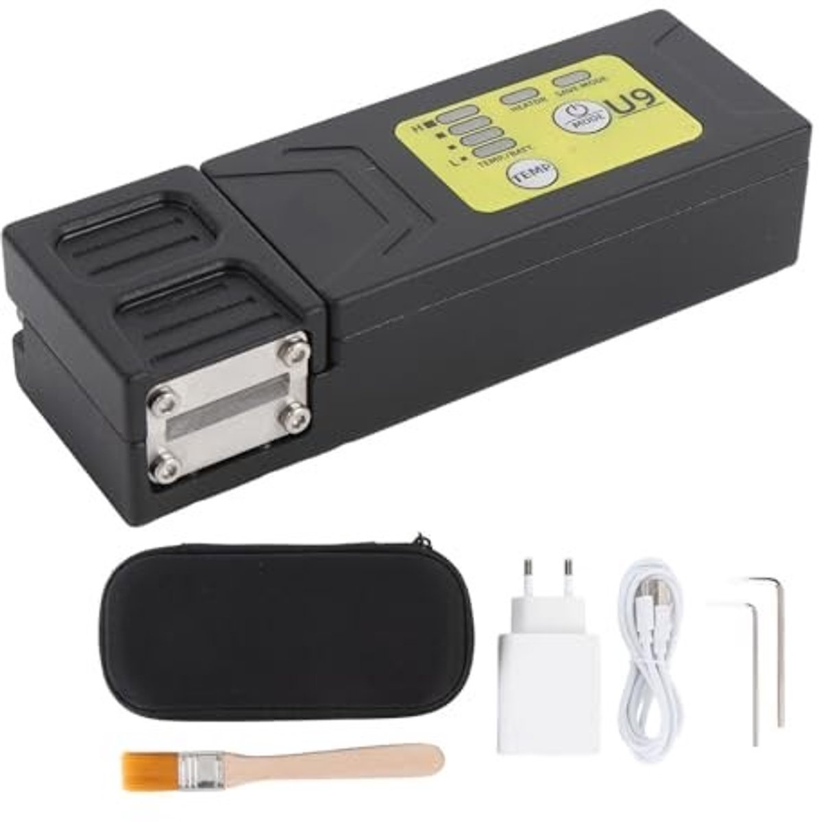 Dailygoods - Dailygoody - Thermische Glasvezelstripper - Oplaadbaar Stripgereedschap - Nauwkeurige Controle - Zwart - Automatische Verwarming - Geschikt voor