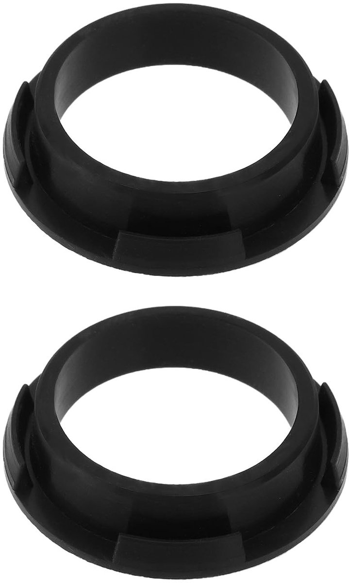 Dailygoods - Dailygoody - Sensor Rubber Seal - Afdichtingsring - Duurzaam rubber - Zwart - Compatibel met Volkswagen - Voor parkeerhulp - 2 stuks