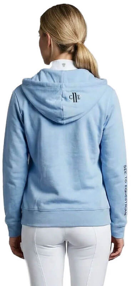 Unisex Sweat C2E Leichester Placid Blauw
