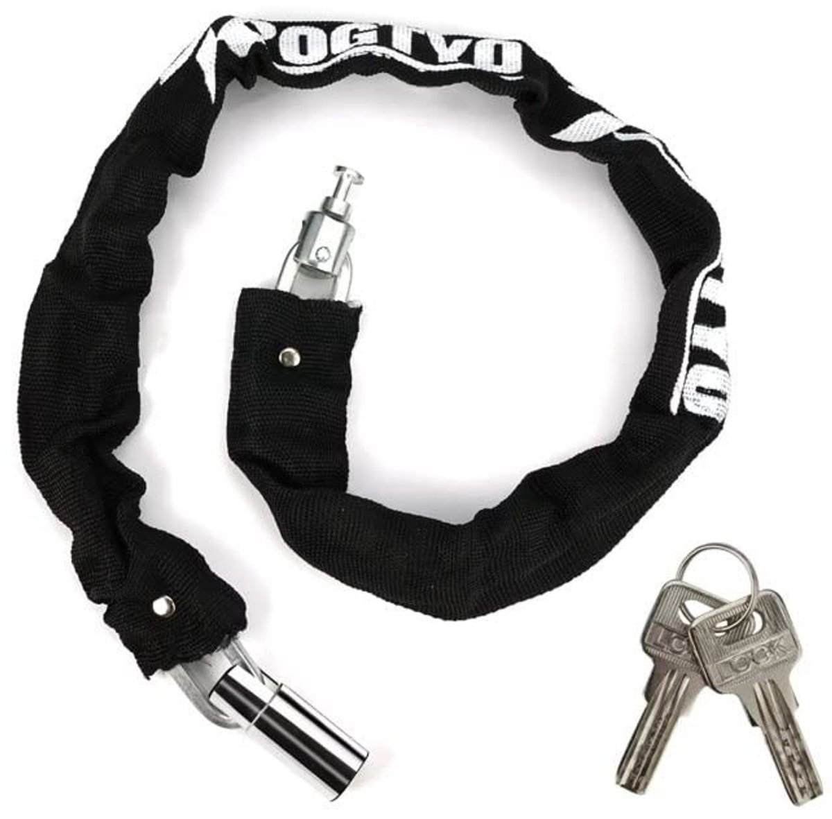 Dailygoods - Dailygoody - Fietsslot - Diefstalslot - Hoge veiligheid - 85 cm - Robuust en duurzaam - Geschikt voor fietsen en motorfietsen