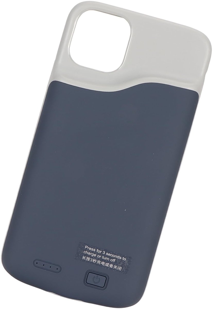 Dailygoods - Dailygoody - Batterijhoes - Oplaadbare Hoes - Slanke Bescherming - Blauw - 6000 mAh - Volledige Bescherming - Geschikt voor IOS-telefoon 11 Pro M