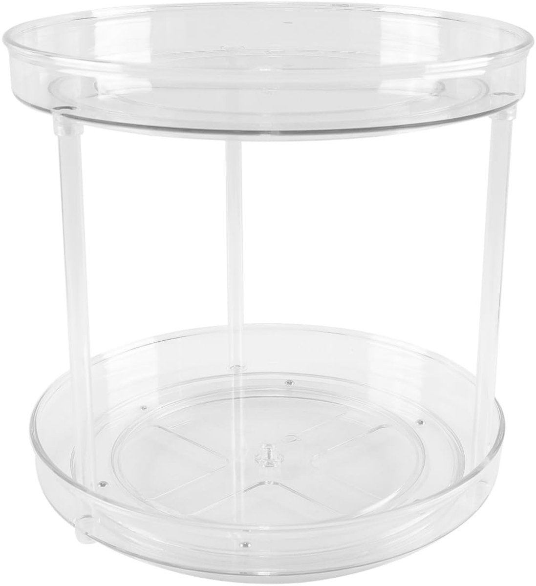 Dailygoods - 2-Delige Draaiplateau Organizer voor Koelkast en Kasten