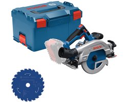Bosch GKS 18V-57-2 GX Professional accu-cirkelzaag 18 V 165 mm ( 0615A500DZ ) Brushless + L-Boxx - zonder accu, zonder lader