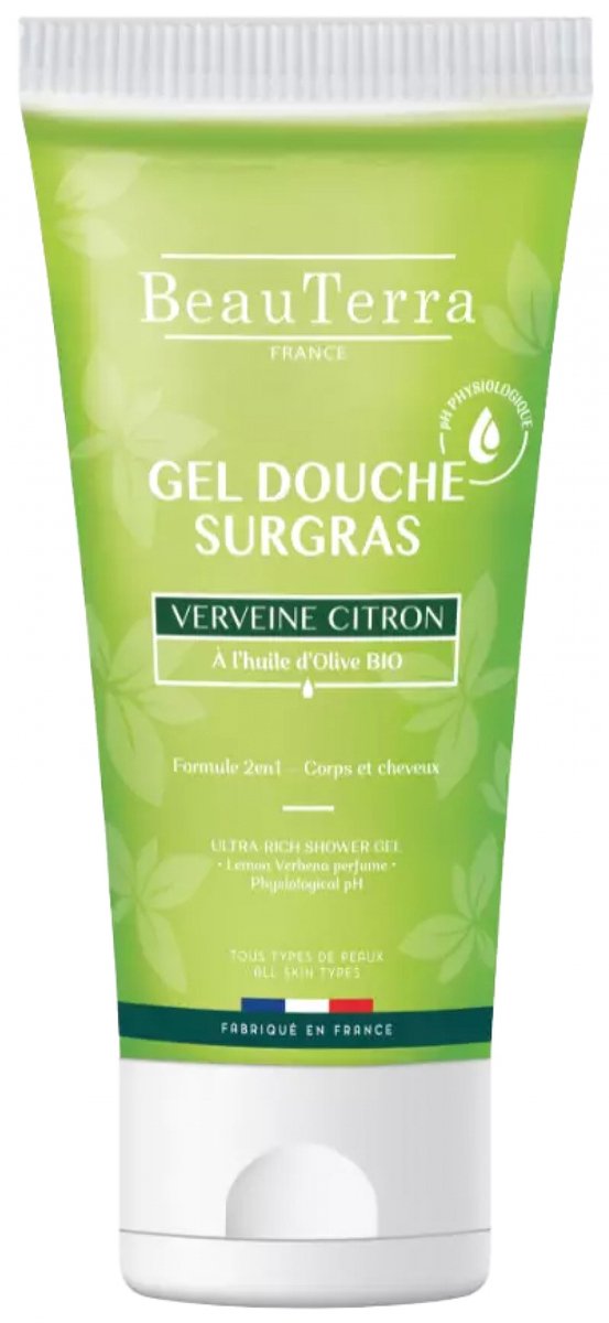 BeauTerra Citroen Verbena Douchegel 200 ml