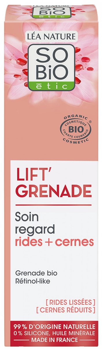 So Bio Etic Lift grenade eye contour cream 15 Milliliter