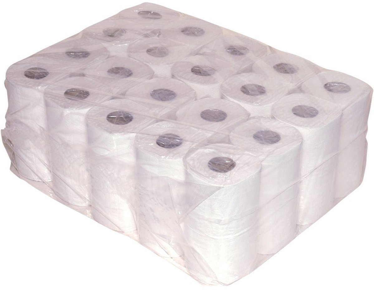 Toiletpapier recycled tissue 2-laags 400 vellen ECO FSC verpakking 40 rollen (6151805178112)