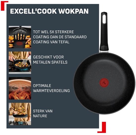 Tefal Excell'Cook Wokpan 28 cm