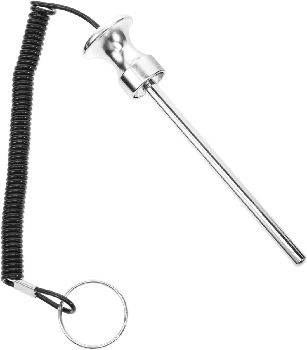 Gewichtstapel Pin - Laadpen Fitness - Krachttraining Thuissport - Aluminium Legering - 17 cm Lengte - Zilver