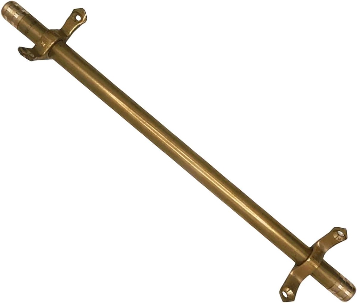 Trap roede - Tapijt geleider - Trap bekleden - Messing constructie - 61 cm - Messing