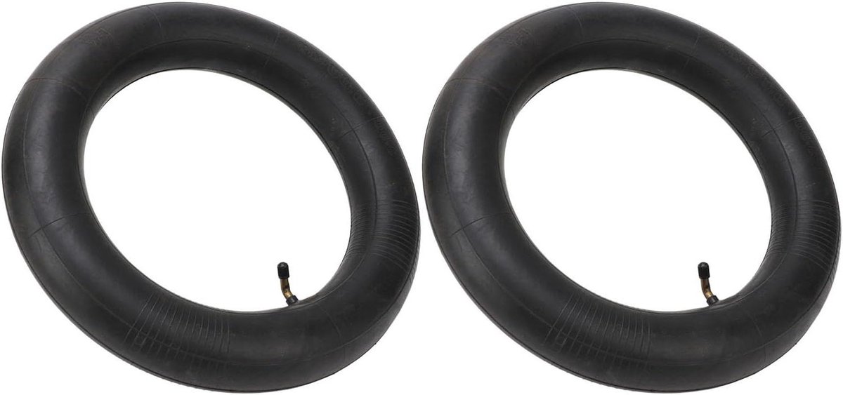 Binnenband Rubber - Reserve Band - Scooter Rijden - Gebogen Ventiel - 10 Inch - Zwart