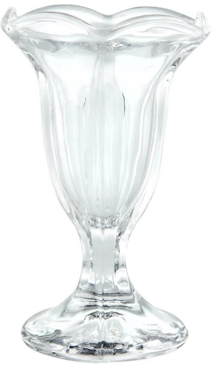 IJskommen Glas - Dessertglazen - Desserts Serveren - Extra Sterk - 6 Stuks 185ml - Transparant