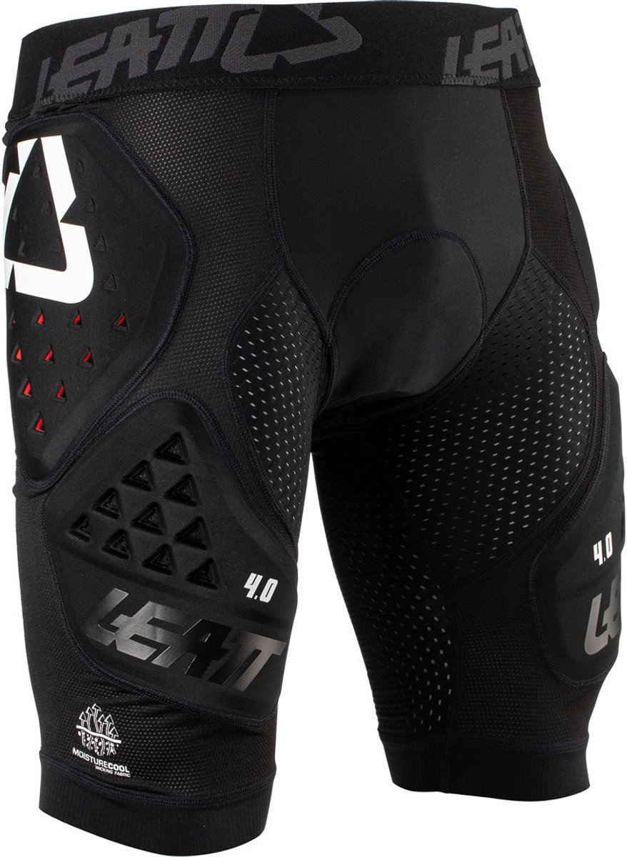 Leatt DBX 4.0 3DF Beschermende Shorts Heren, zwart Maat S