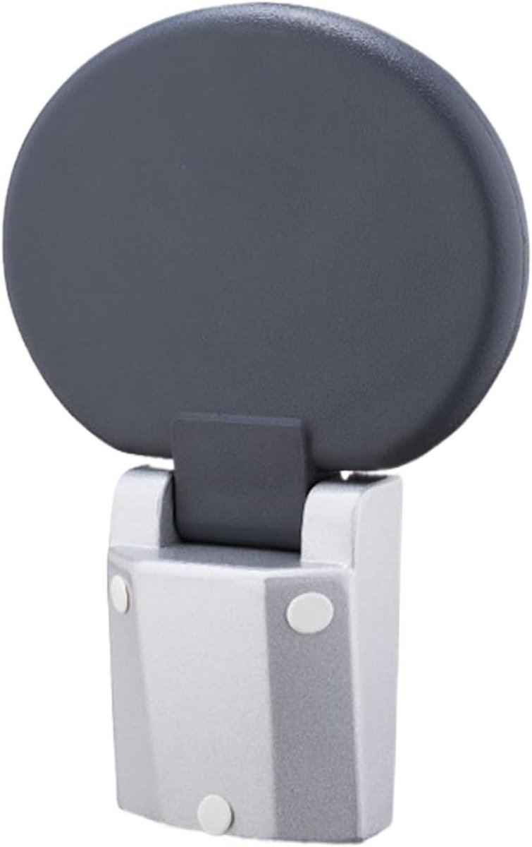 Klapstoel - Douchekruk - Ruimtebesparing - Ergonomisch ontwerp - Wandmontage - Wit