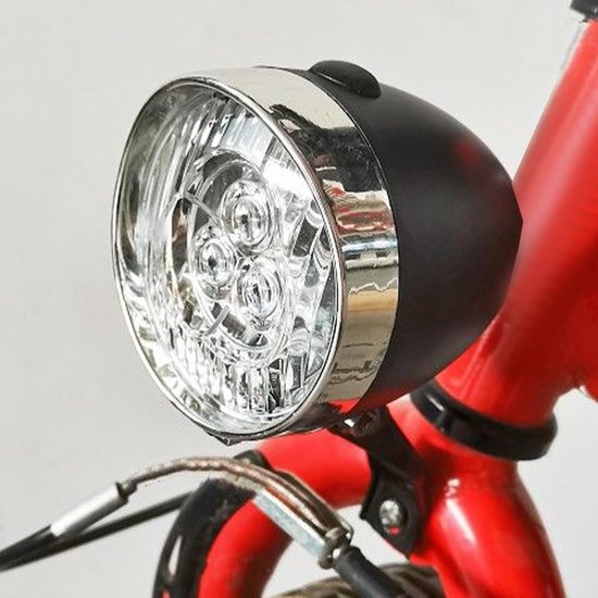 Fiets Koplamp - Fietslicht LED - Nachtrijden Verbeteren - Helder Grootlicht - 8.7 x 6.9 cm - Zwart/Zilver — afbeelding 4