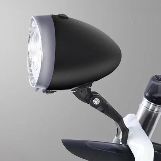 Fiets Koplamp - Fietslicht LED - Nachtrijden Verbeteren - Helder Grootlicht - 8.7 x 6.9 cm - Zwart/Zilver — afbeelding 3