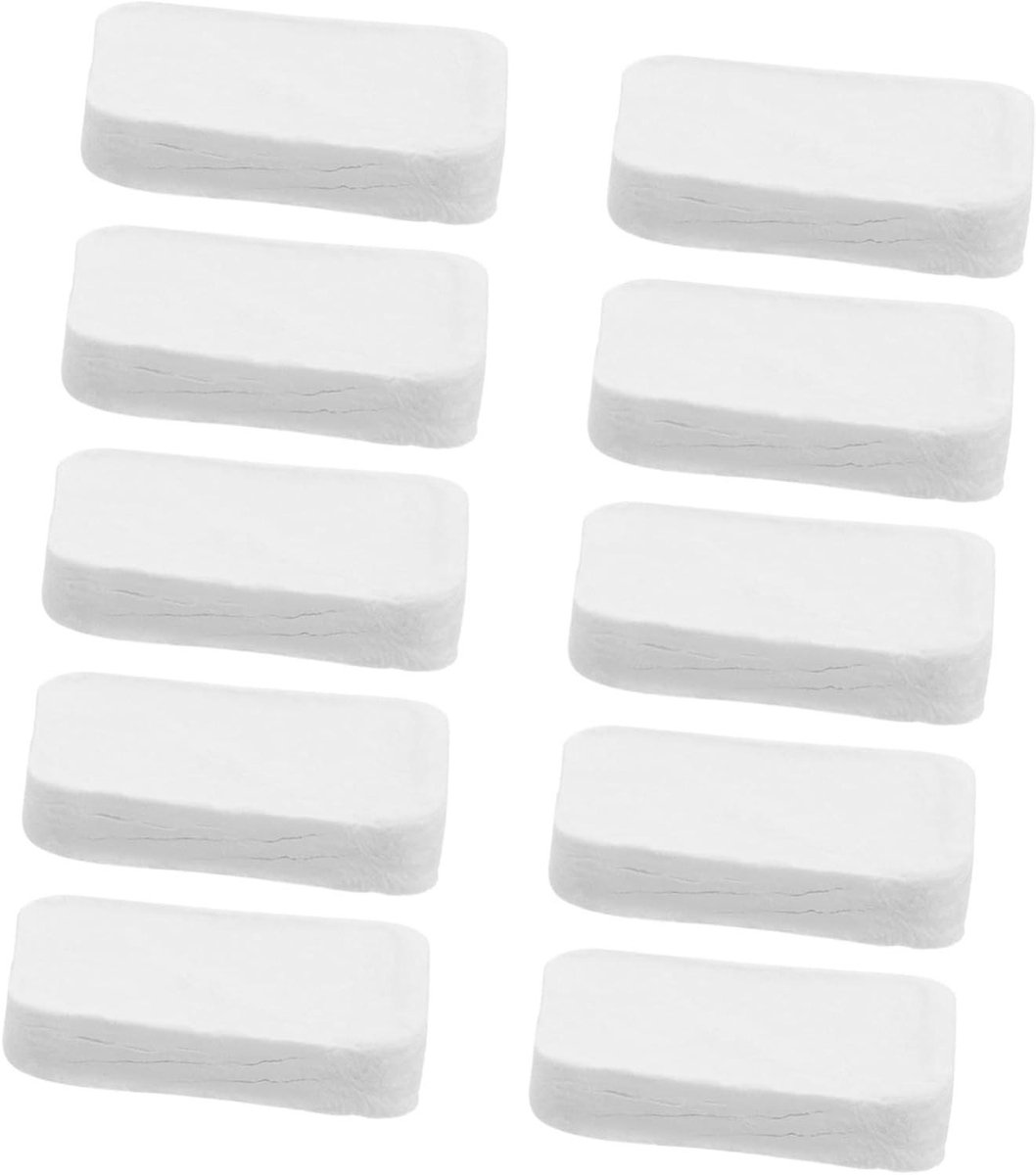 Zachte Wattenpads - Make-up Pads - Gezichtsreiniging - Pluisvrij Ontwerp - 20 Stuks - Wit