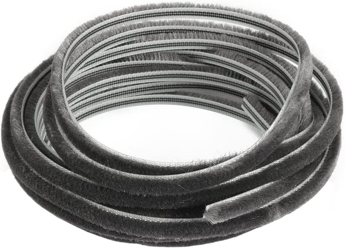 Dailygoody - Weerstrip - Zelfklevend - Isolatie voor ramen en deuren - 20ft - Tochtstrip - Eenvoudig te installeren - Geschikt voor elk seizoen