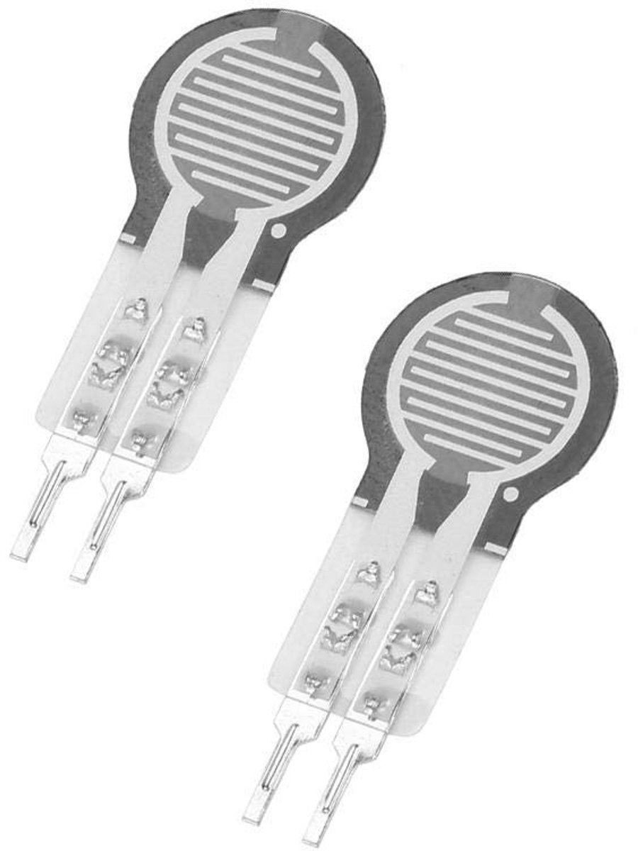 Dailygoody - Pressure Sensor - Hoge Precisie - Dunne Film - 20g-2000g - Ideaal voor Bedmonitoring - 2 Stuks
