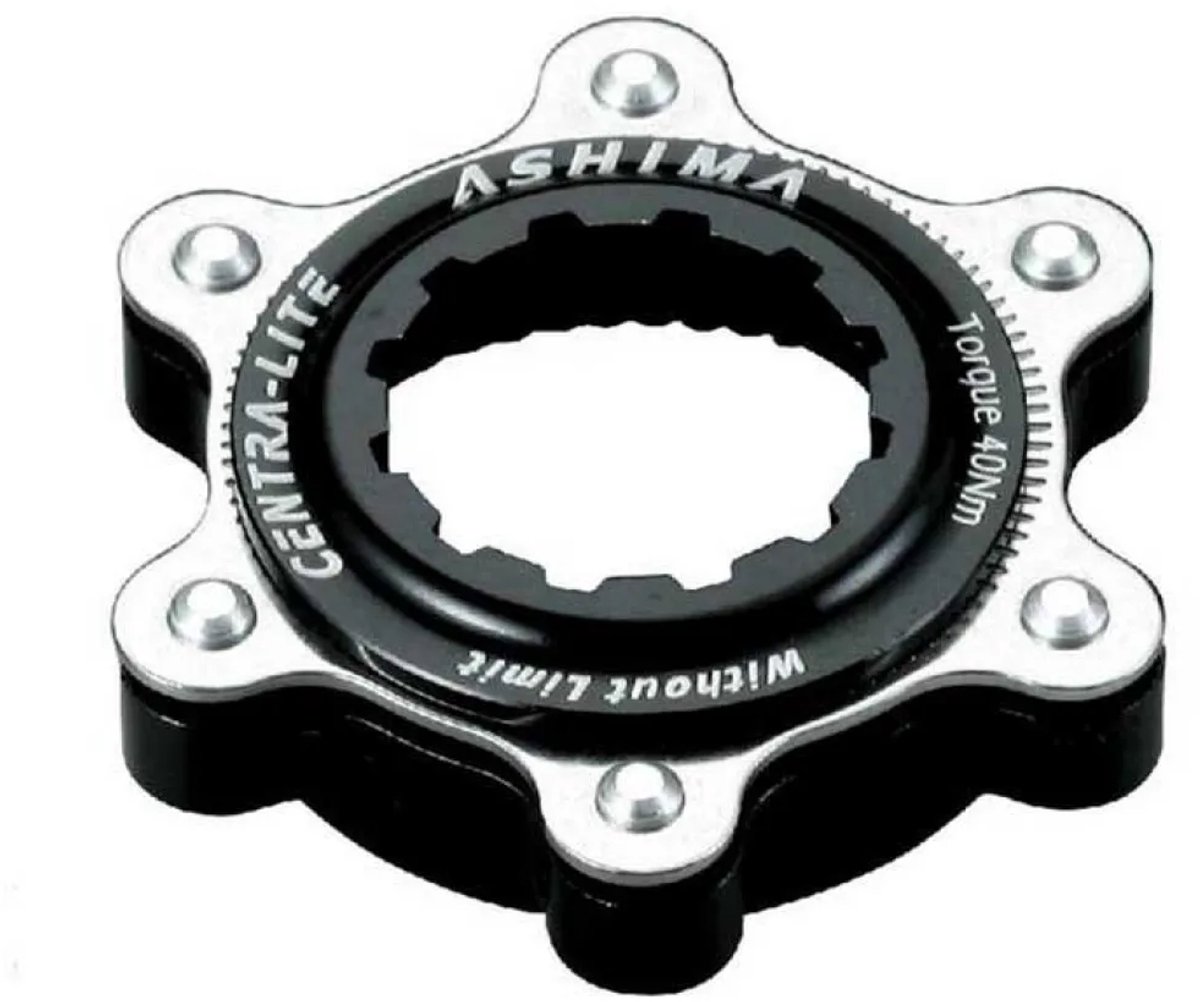 Ashima Centra Lite Cl Remsschijfadapter Voor Fiets Zilver