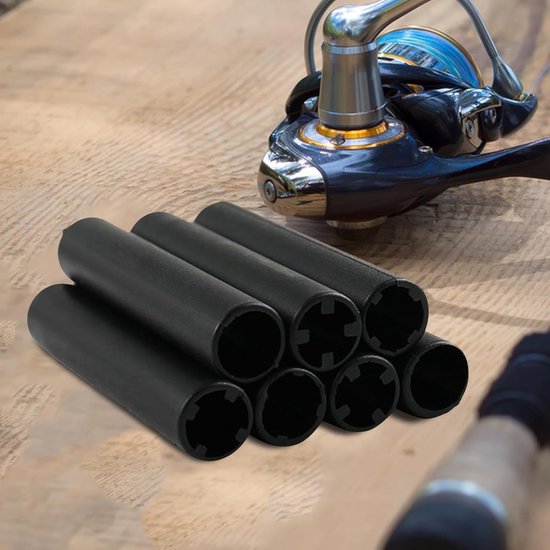 Hengel reparatieset - Onderhoud visuitrusting - Hengel repareren - Meerdere diameters - 75 mm lengte - Zwart — afbeelding 2