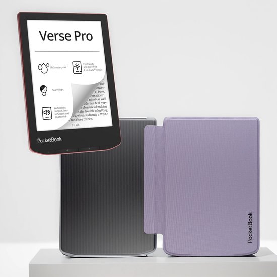 PocketBook Verse Pro Passion Red e-reader – Inclusief Tran ... - cover