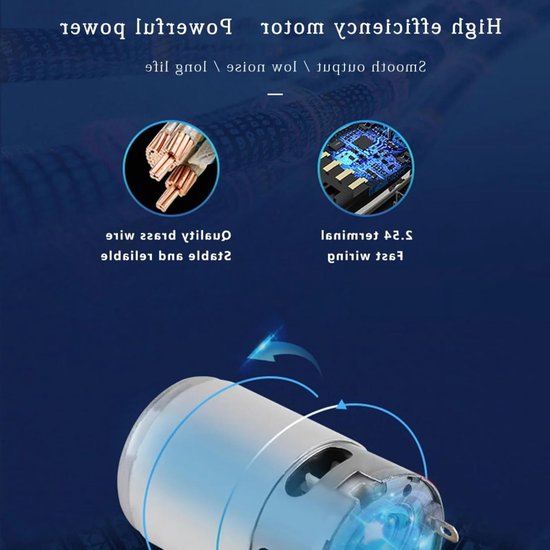 Peristaltische Pomp voor Microdosering, 12V DC Zelfaanzuigende Pomp voor Aquariums en Laboratoriumanalyse — afbeelding 4