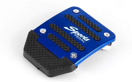 Auto Pedaal Set - Antislip Covers - Verbeterde Grip - Universele Pasvorm - 3 Delen - Blauw — afbeelding 4