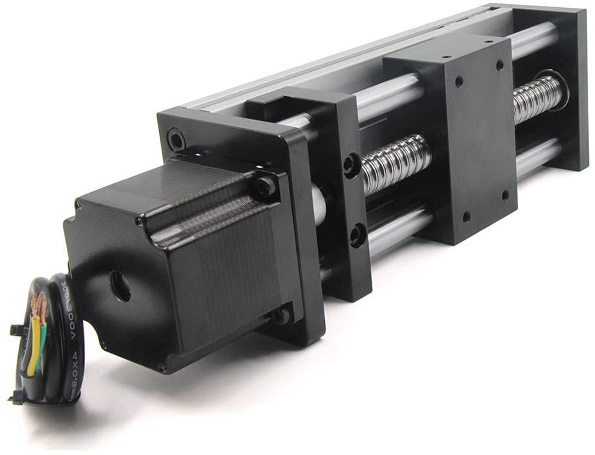 Lineaire Actuator - Bewegingssysteem - Precisiewerk - Dubbele Optische As - 100mm Slag - Metaal