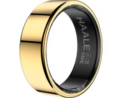 HAALE II Smart Ring met Oplaadcase – Gold – Size 8