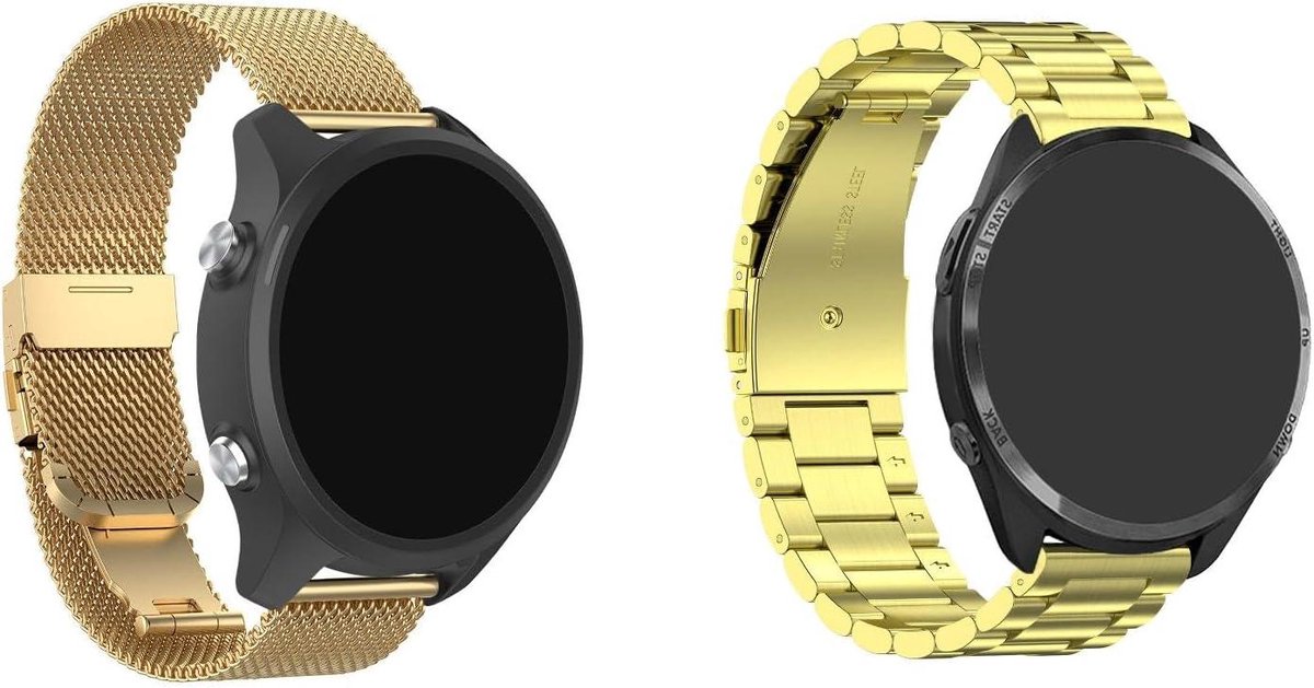 Polar Grit X band - Horlogeband Mesh - Sporten en Werk - Roestvrij Staal - 22 mm - Zilver